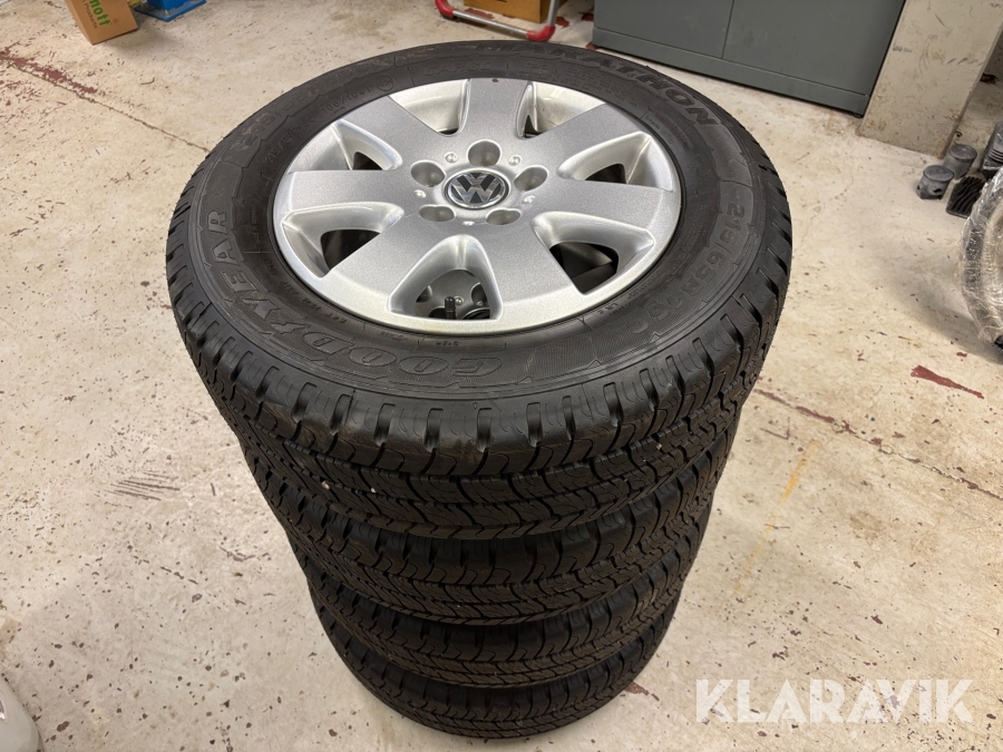 Sommarhjul på alufälgar Goodyear Marathon 4 st