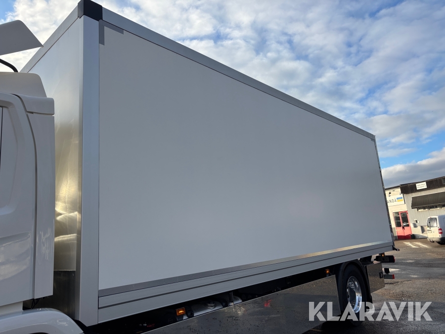 Lastbilsskåp Dhollandia med bakgavellyft