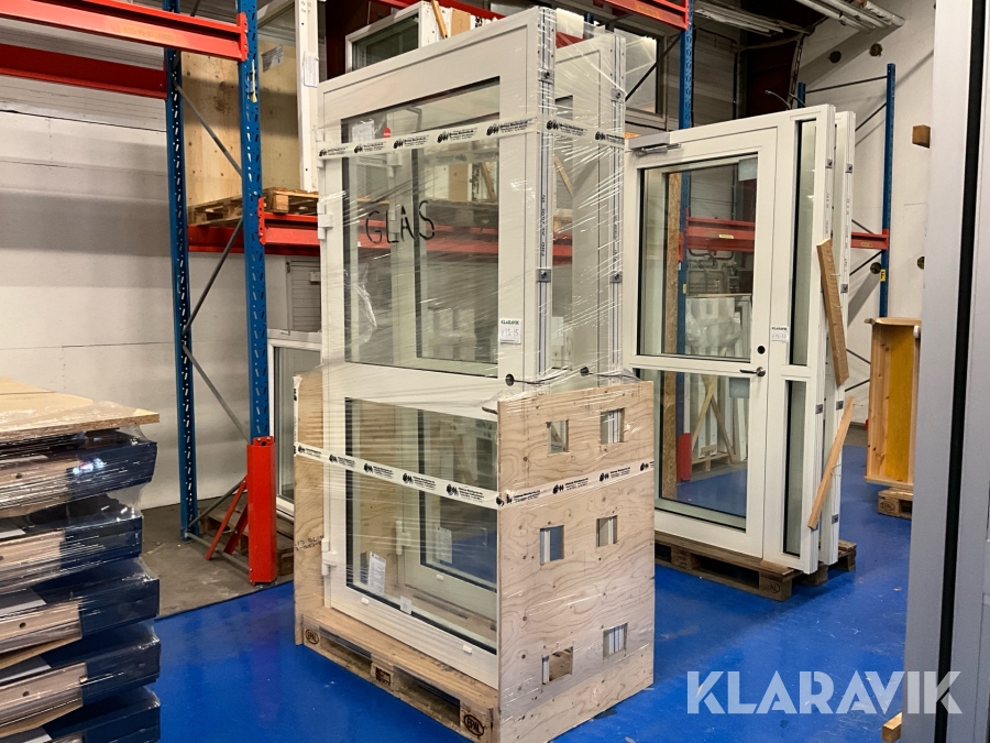 Entrédörr lättmetall 2st 1280x2090