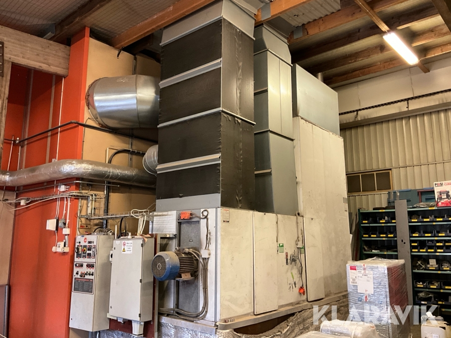 Panna och ventilation till lackbox UsiItalia GM 80.40.28