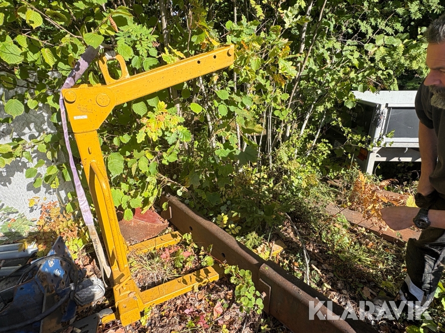 Pallgaffel LGA 1000 för kran