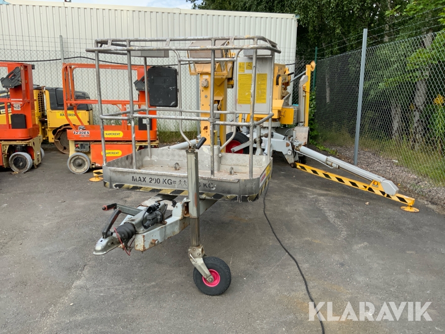 Släpvagnslift Omme 1550 EBZX 16m