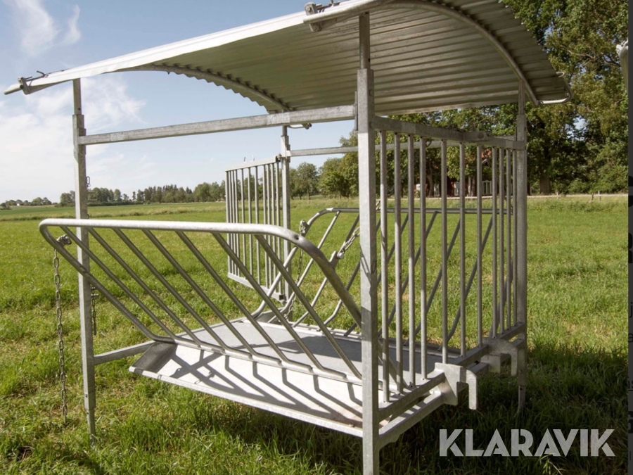 Foderhäck med tak för får Kellfri 34-SFTN