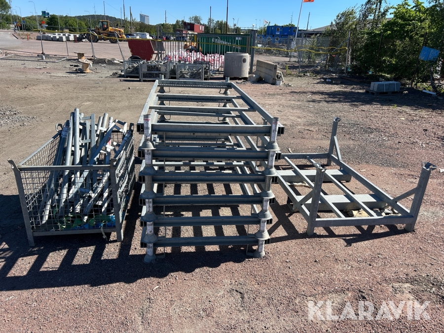 Häckar för fallskyddsmaterial Combisafe 7 st