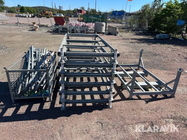 Häckar för fallskyddsmaterial Combisafe 7 st