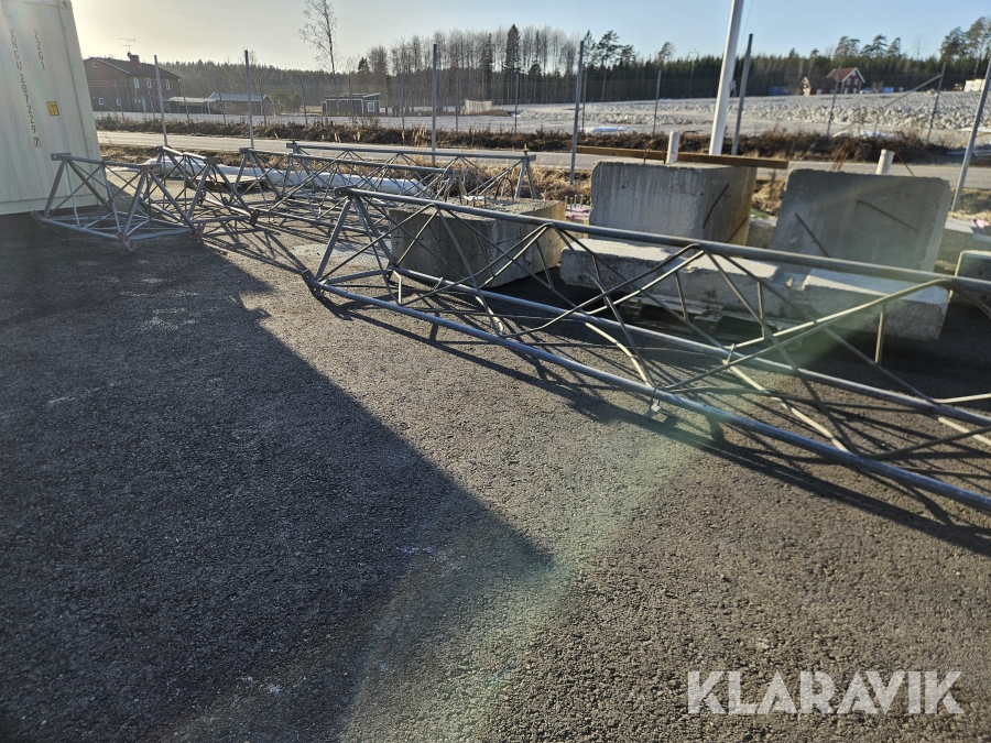 Belysningsmast / Fackverksmast 18m