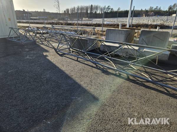 Belysningsmast / Fackverksmast 18m