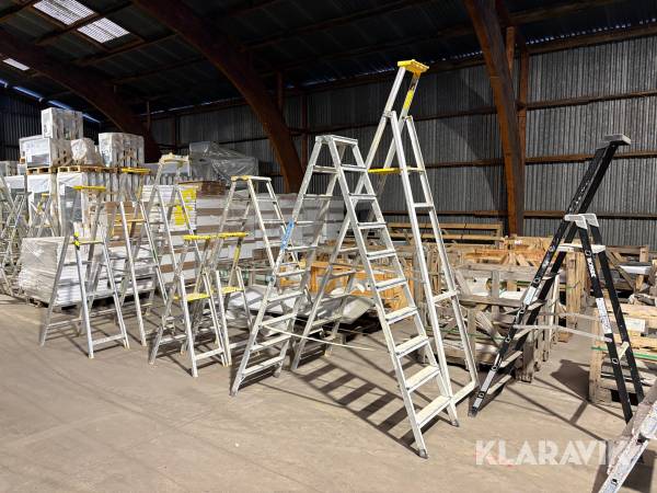 Stegar och arbetsbockar