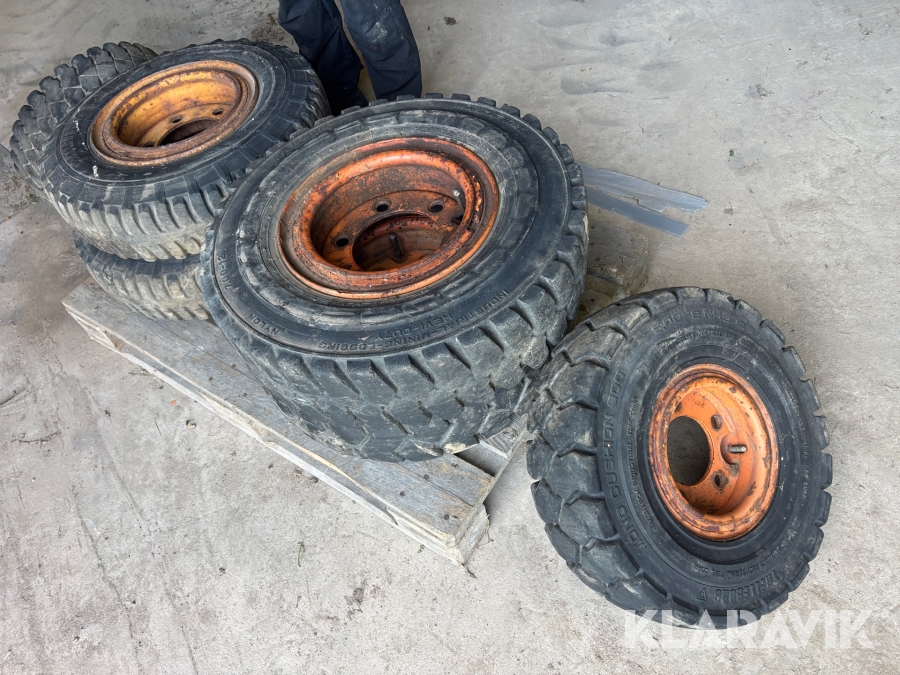 Hjul till truck Asea 7.00-12 / 6.00-9 6st Trelleborg