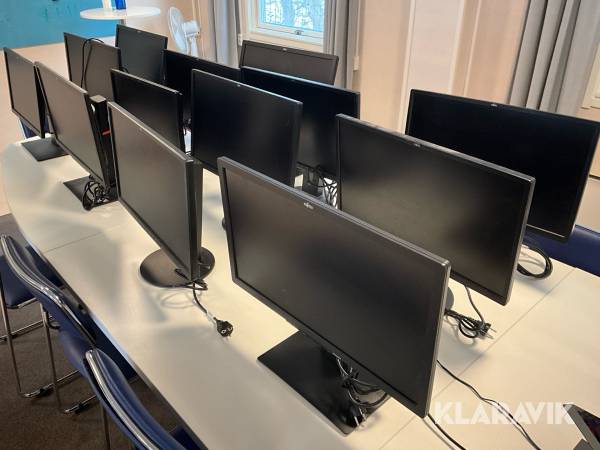Dataskärmar Fujitsu 13st