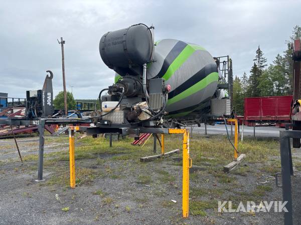 Betongroterare Liebherr 6m3 på Laxo-ram
