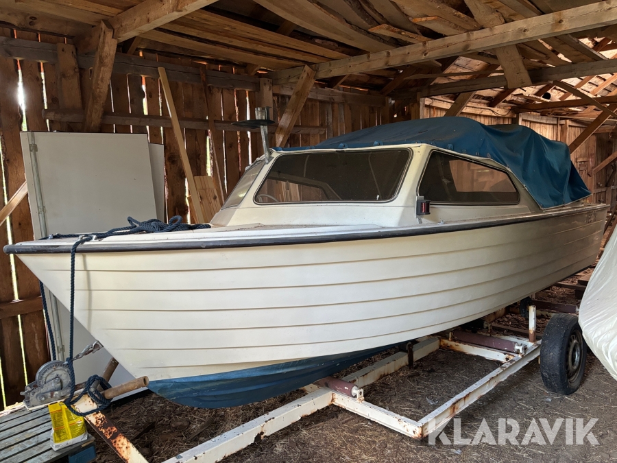 Båt Fjord/Herwa 16 med motor