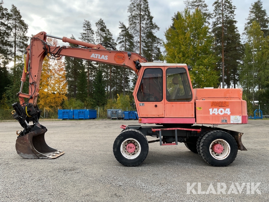Grävmaskin Atlas 1404