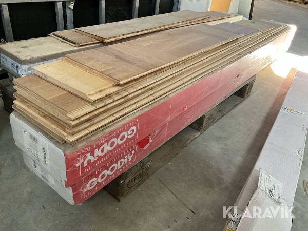Parkettgolv Goodiy Ek matt 3-stav
