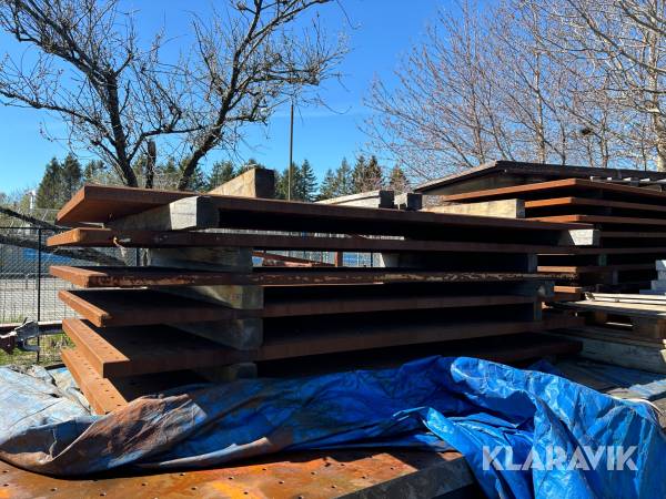 Planskivor / svetsbänkar 6 st