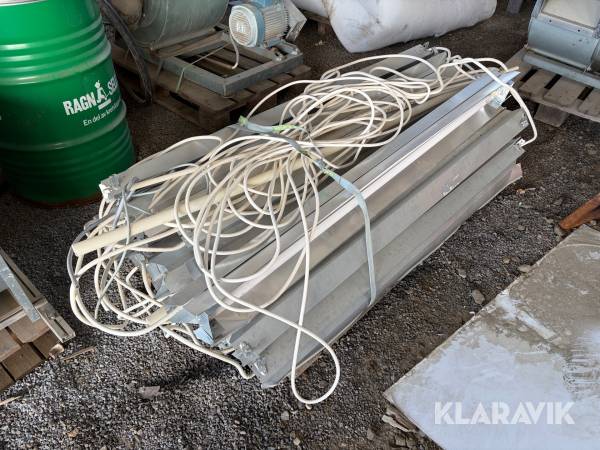 Lysrörsarmaturer Exaktor 4502/ 58 16 st