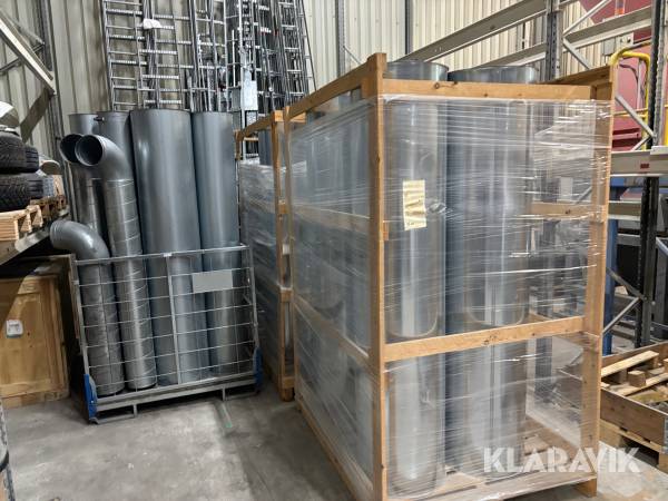 Ventilationsrör ca 78m