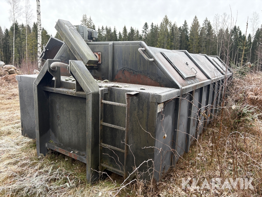 Lastväxlarcontainer med skruv Frinab