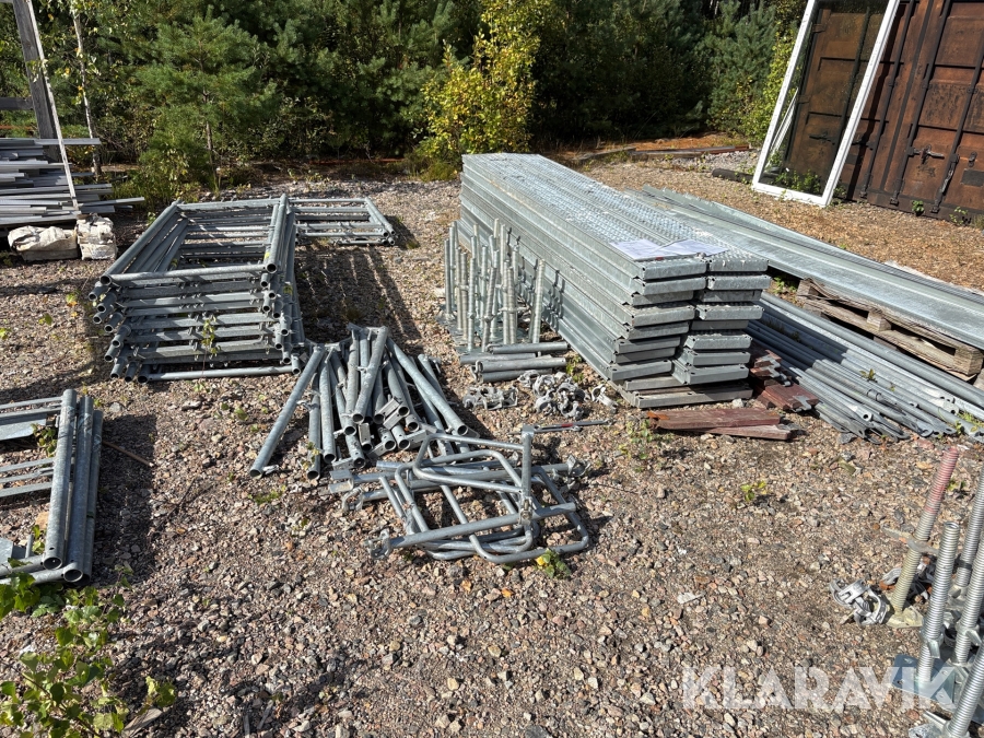 Ställning Ram 2 Ramställning 60kvm med släpvagnsställning
