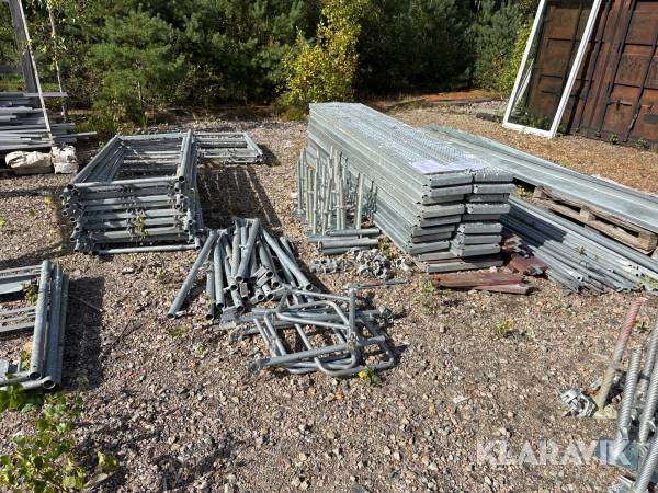 Ställning Ram 2 Ramställning 60kvm med släpvagnsställning