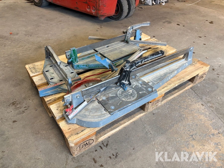 Kakelskärare 3 st Montoli & Sigma