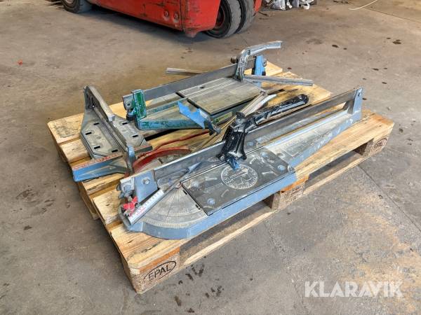 Kakelskärare 3 st Montoli & Sigma