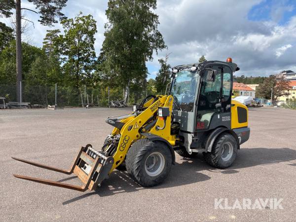 Hjullastare Wacker Neuson WL32 med redskap