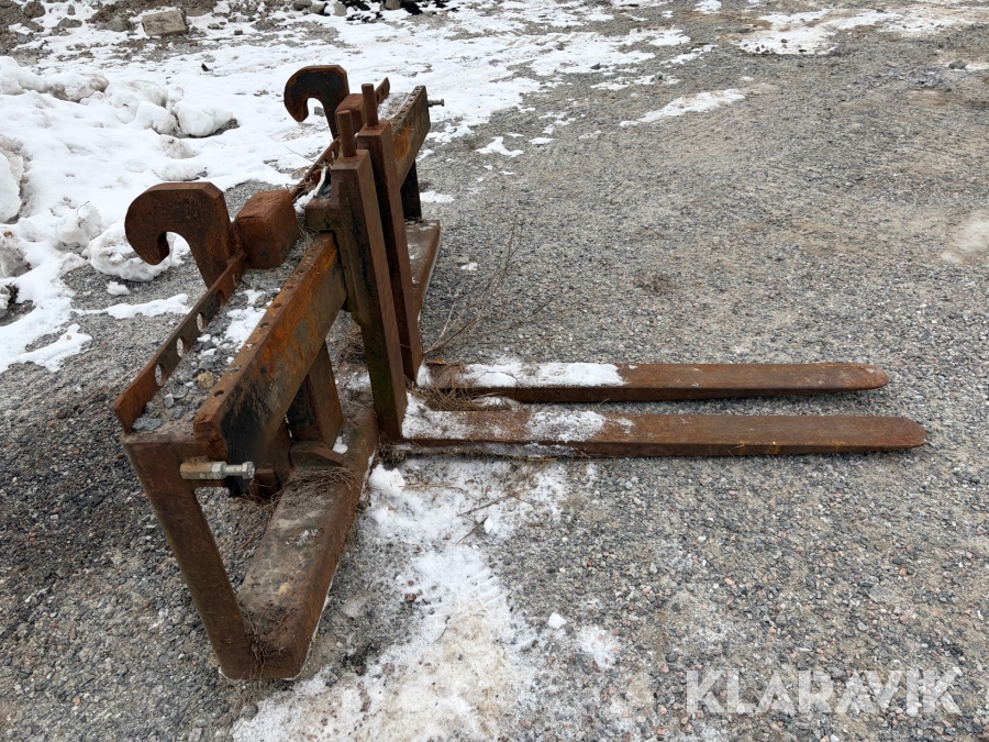 Pallgafflar 8 ton med Stora BM fäste