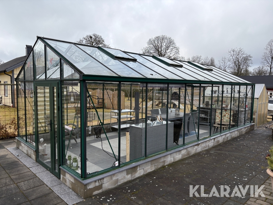 Orangeri Willab Garden 3,8x8,3 m