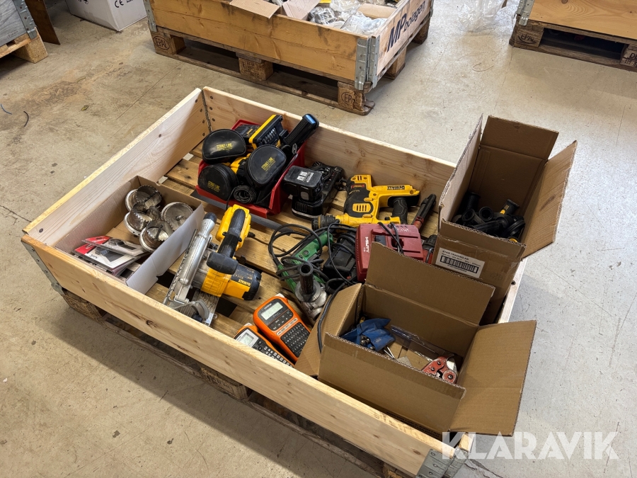 Diverse elverktyg, tillbehör, sågblad & hålsågar