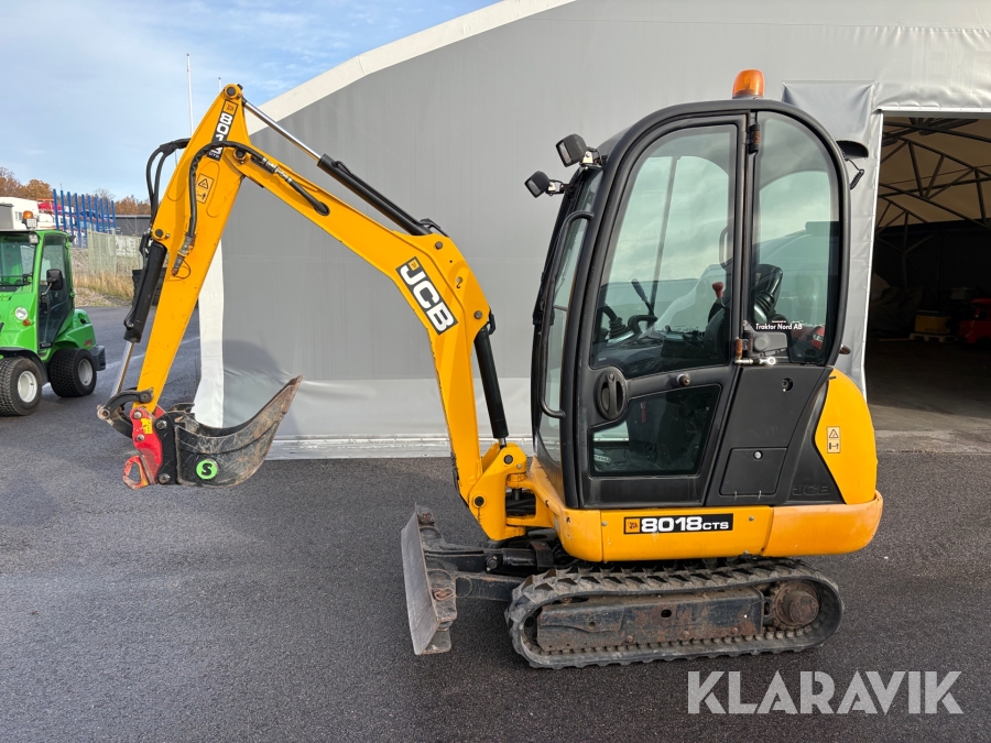 Grävmaskin JCB 8018 CTS