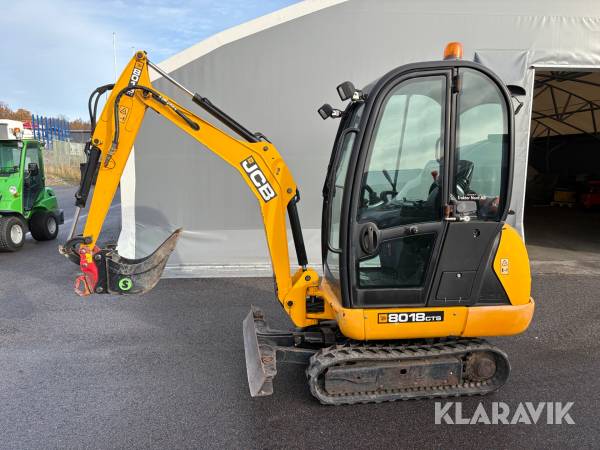 Grävmaskin JCB 8018 CTS