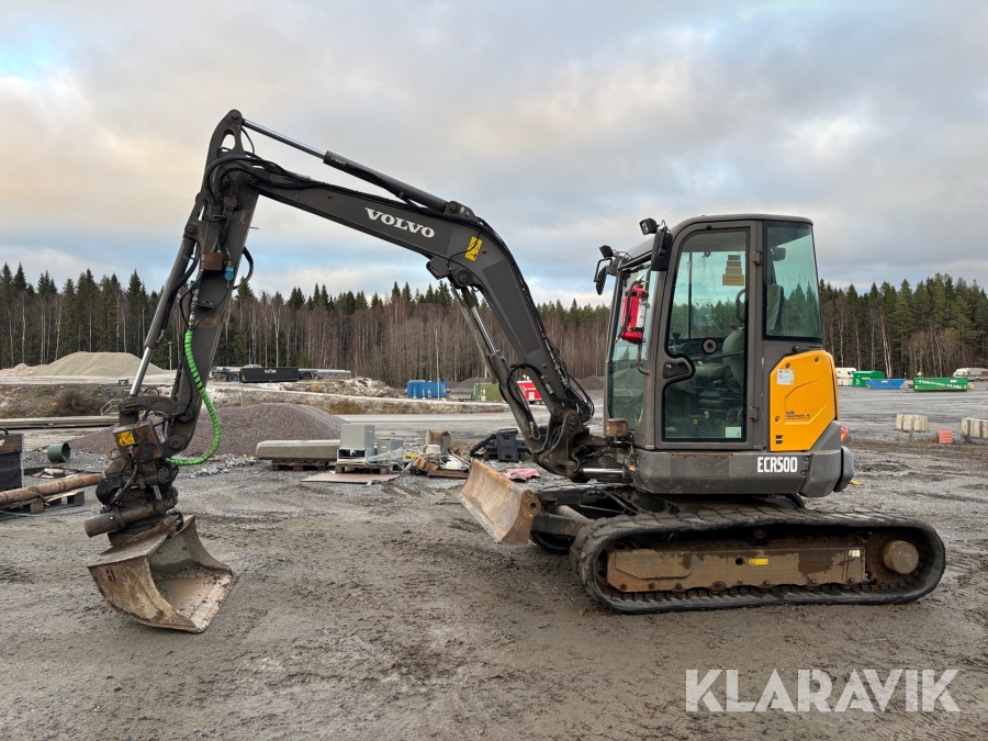 Minigrävare Volvo ECR50D