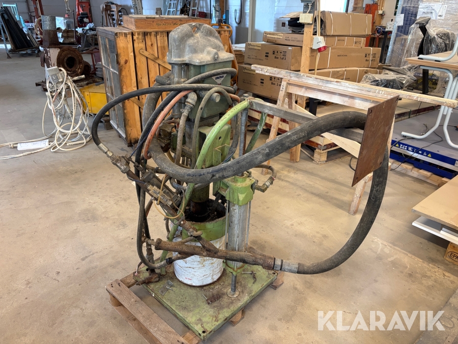 Luftdriven kittpump Lincoln
