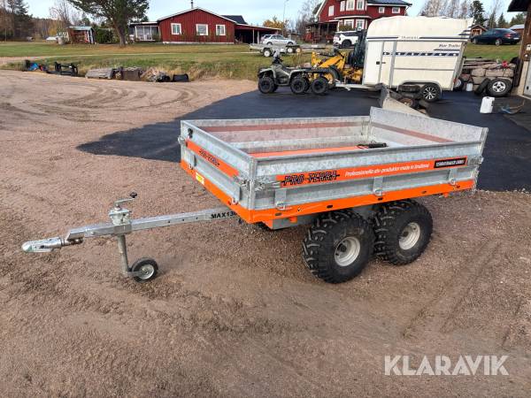 ATV-släp Pro-Terra 1300H med tipp