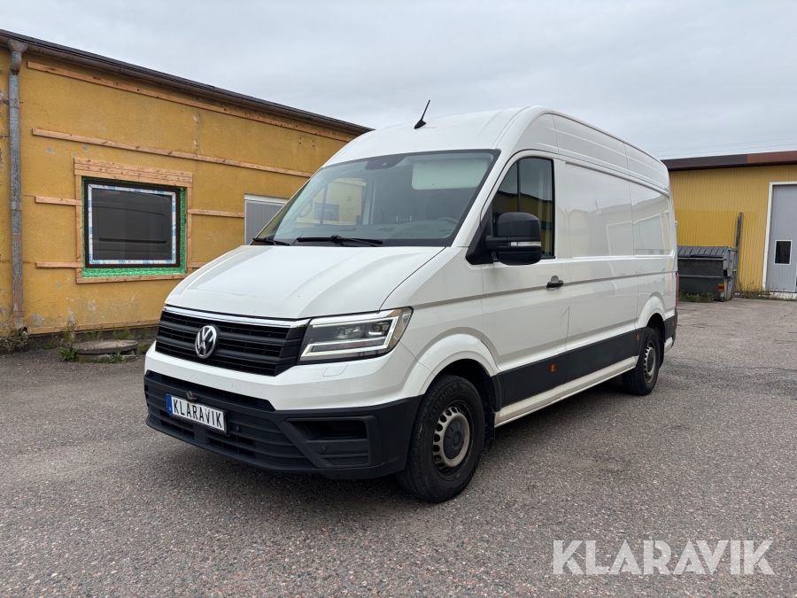 Skåpbil Volkswagen Crafter med dragkrok och värmare