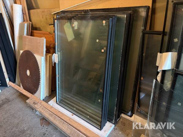 Fönster Osby Glas bullerförstärkta 9 st
