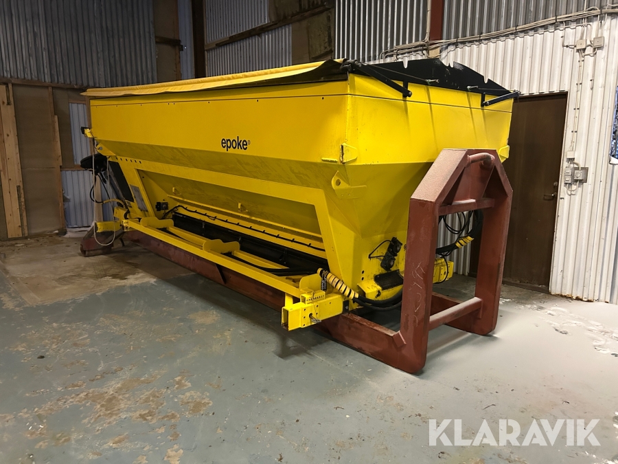 Sandspridare på lastväxlarram Epoke SH3500-2T24