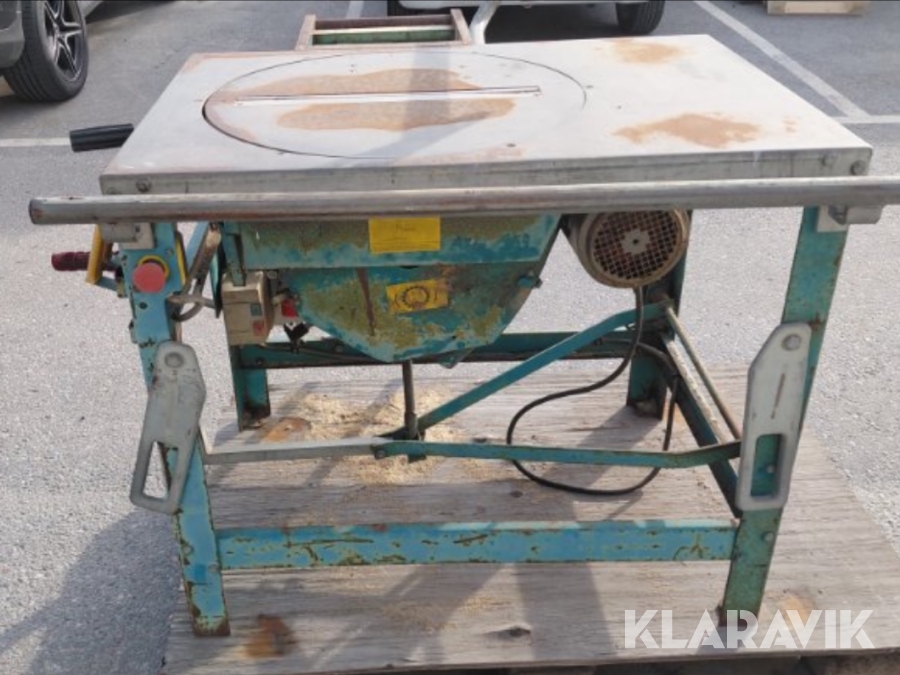 Byggsåg Gjerdesåg 1603 med rullbord