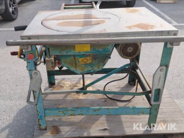 Byggsåg Gjerdesåg 1603 med rullbord