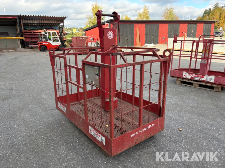 Personkorg till mobilkran Valles Maskinservice
