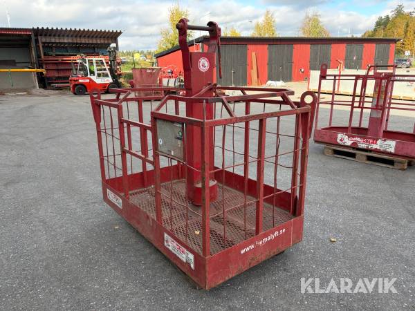 Personkorg till mobilkran Valles Maskinservice