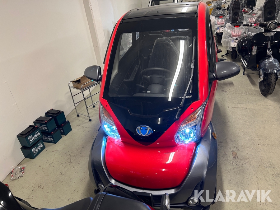 Mopedbil Zojaz S1, Göteborg, Klaravik auktioner