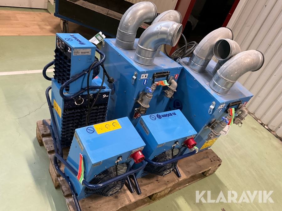 Fläktar 6st El-Björn VF 9B, VF21A, TF15HV-S