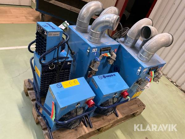 Fläktar 6st El-Björn VF 9B, VF21A, TF15HV-S