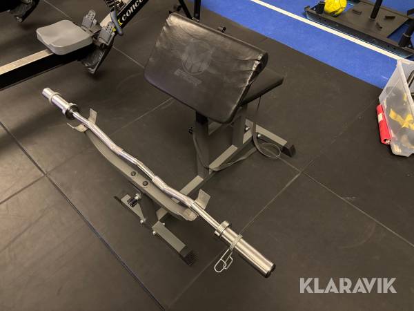 Gymutrustning Gyronetics Curlbänk med stång