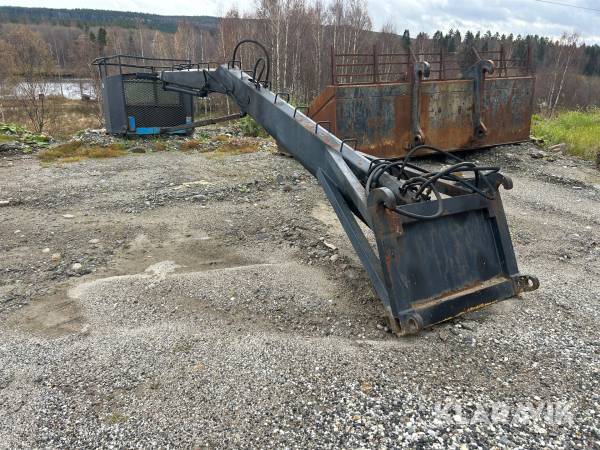 Kranarm med korg Hymek L750