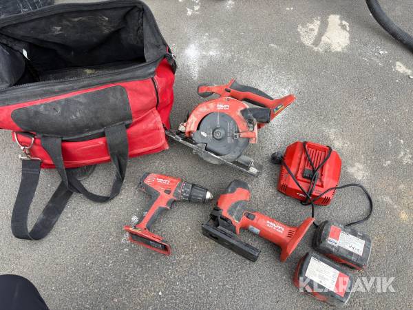 Kit handverktyg 3 st Hilti