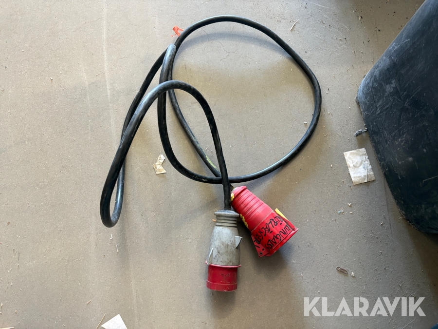 Skarvkabel 3-fas 32a 3m