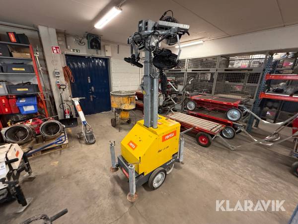 Belysningsmast Atlas Copco HiLight E3+